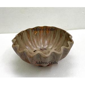 Tazón de Resina Venus con Diseño Único de Remolino y Textura de Mármol, Tazón de Frutas de Resina, Tazón de Ensalada de Resina Personalizado, Platos y Vajilla - Product Image 4