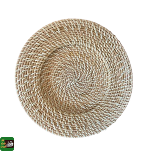 Mantel Individual Bohemio de Ratán Natural Tejido, Ecológico y Duradero para Decoración de Mesa, Hecho a Mano en Vietnam, Ideal para Fiestas y Bodas - Product Image 6