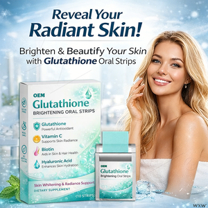 Tiras Orales de Glutatión para Aclarar la Piel, Blanqueamiento, Antioxidante, Hidratación, Suplemento para la Salud de la Piel y el Cabello - Product Image 2