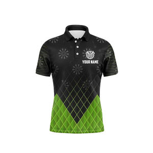 Cheap Custom Men Polo Shirt Men Work Shirt Sublimated <b>Dart</b> Jerseys <b>Dart</b> Uniforms Sublimated <b>Dart</b> Jerseys - Product Image 2