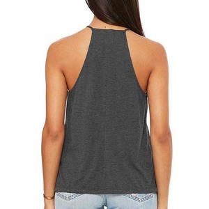 Nuevo Estilo de Moda, Ropa Deportiva, Chaleco sin Mangas, Camisetas de Entrenamiento, Ropa para Mujer, Camisetas sin Mangas, Gris - Product Image 6