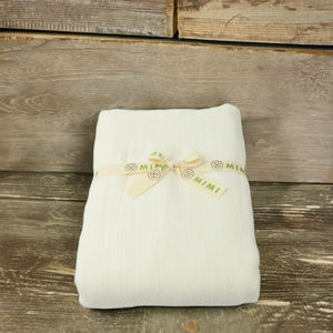 ม้วนผ้ามัสลิน100% คอตตอนออร์แกนิกผ้า345GSM ผ้าลายทแยงลูกไม้ย้อมเรียบเย็บสำหรับสาวๆผู้ผลิตในเวียดนาม - Product Image 1