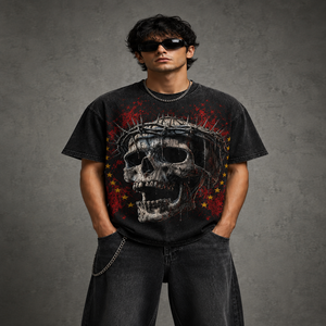 เสื้อยืดครอป Glory Custom Unisex รุ่นใหม่ สไตล์วินเทจ แขนสั้น ผ้าเจอร์ซีย์คอตตอน 100% สำหรับสตรีทแวร์ - Product Image 4