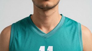 Conjunto de Camiseta de Baloncesto Unisex Color Verde Azulado, Sin Mangas, Número 11, Impresión por Transferencia de Calor, Pantalones Cortos Transpirables de Poliéster con Cordón Ajustable - Product Image 3