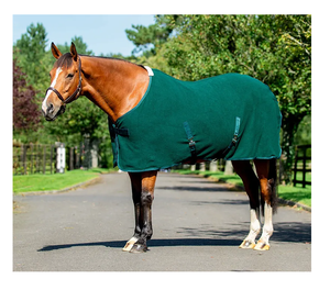 Couverture légère et respirante en polaire polyester pour cheval, idéale pour l'équitation, les voyages et toutes les utilisations. - Product Image 5