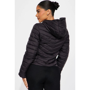 Designer Style Women's Puffer <b>Jacket</b> Breathable Wholesale <b>Cheap</b> Price Side Pocket Full Sleeves Outdoor <b>Winter</b> <b>Jacket</b> Low Price - Product Image 5