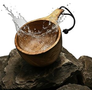 Taza Kuksa Premium al por Mayor, Taza de Madera Natural para Café, Té, Camping, Senderismo y Aventuras por M/S SHAAD HANDICRAFTS - Product Image 1