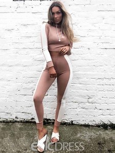 AFAN SMART SHOP Sweat-shirt en molleton tricoté à capuche pour femme, respirant, écologique, couleur unie, manches longues, style streetwear, 100% automne - Product Image 6