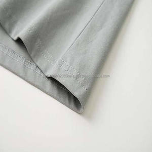 Camisetas de Primera Calidad para Hombre, Estilo Urbano, Algodón Transpirable, Tallas Grandes, Camiseta Informal de Verano en Gris Jaspeado - Product Image 6