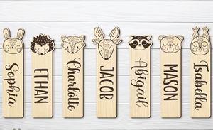 <b>Personalized</b> Religious Laser Cut Plywood Animal Bookmarks for Kids Handmade <b>Wood</b> Crafts Wooden Boxes Wall <b>Signs</b> Vietnam - Product Image 2