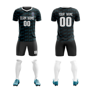 2026 Football <b>Kits</b> Full Soccer Uniform Team Wear Set Breathable Drawstring Full Length Soccer Shirt Jersey Wholesale - Product Image 3