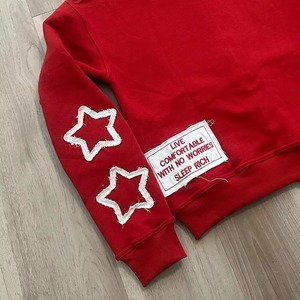 Sweat à capuche d'hiver pour homme en polyester/coton molletonné 280g, effet délavé, avec logo personnalisé brodé, poche intégrée, respirant, séchage rapide, fabrication usine - Product Image 5