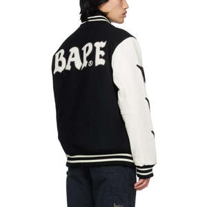 Chaqueta Bomber Varsity de Invierno para Hombre, Nueva Llegada, Forro Polar de Alta Calidad, Diseño Personalizado con Logotipo Frontal de Béisbol - Product Image 3