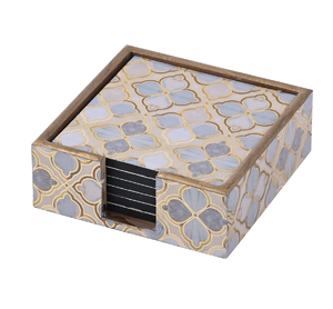 Sous-verres en MDF imprimés émaillés, sous-verres de sublimation MDF premium 90 mm, tapis de presse à chaud pour tasses, sous-verres en MDF - Product Image 4