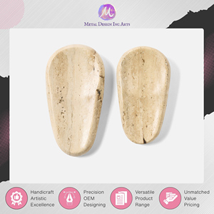 Eye Catching Design Luxurious Classic Beautiful Tableware Travertine Marble <b>Spoon</b> Rest for Home Hotel Usage at Outstanding Price - Product Image 2