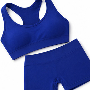 Conjunto Deportivo de Yoga para Mujer, Elástico, Diseño Sólido, Secado Rápido, Leggings de Yoga Sin Costuras, Nuevo Diseño, Venta al Por Mayor, Calidad Personalizada - Product Image 3