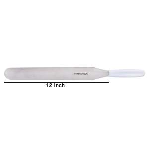 Couteau à pâtisserie Bake House, lame en acier de 12 pouces, manche en plastique, spatule à glaçage, outil de décoration de gâteaux, outil de pâtisserie durable - Product Image 1
