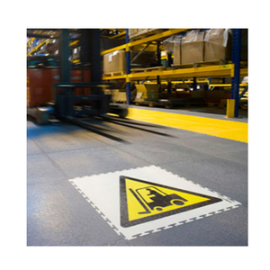 Dalles de sol en PVC antidérapantes très résistantes, revêtement de sol en vinyle résistant à l'usure pour ateliers et entrepôts - Product Image 1