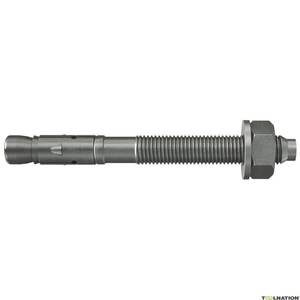 พุกเกลียวฟิชเชอร์ FXA 10/30x105 ZP BOLT ชุบสังกะสีแบบไฟฟ้า หัวกลม เกรดความแข็งแรง 5.8 สำหรับงานหนัก - Product Image 2