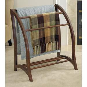 Betsy Blanket Rack Escalera duradera y elegante para organizar mantas - Product Image 1
