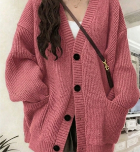 Pull en Coton Tricoté Personnalisé pour Femme – Anti-Plis, Respirant, Décontracté Quotidien, Long, Style Streetwear - Product Image 3