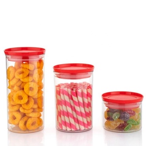 Bán Buôn Nhà Bếp Rõ Ràng Nhựa Hạt Tổ Chức Jar Kín Thực Phẩm Gạo Lưu Trữ Container Có Nắp Đậy Rõ Ràng Tủ Lạnh Tổ Chức - Product Image 5