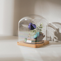 [4R] Kit de Manualidades Creativas de Escarabajo Tallado en Papel con Impresión 3D de Animales, Ensamblaje sin Pegamento, Personalizable, Miniatura