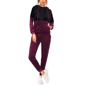 New Hot <b>Sale</b> Women Tracksuit Set Training Wear Womens Jogger Tracksuit Sets Full Customization Tracksuits <b>for</b> Women 350Gsm - Product Image 3