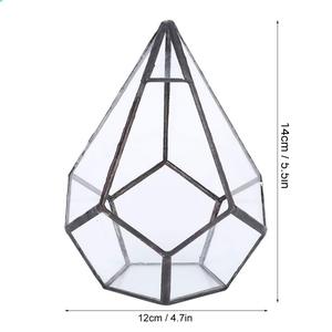 Faroles Decorativos Hechos a Mano de Hierro y Vidrio para Decoración del Hogar, Navidad y Pascua - Product Image 4