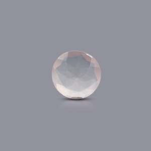Certified Natural Rose Quartz Loose Gemstone 4.2 Carat 11mm Pink IGI - Product Image 2