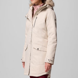 Chaqueta Parka de Invierno Personalizada para Mujer, Cortavientos, con Capucha, 100% Poliéster, Manga Acolchada, 300g, OEM, Venta al Por Mayor - Product Image 6