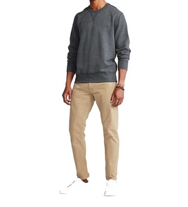 Sudaderas de Invierno para Hombre, Cálidas, Premium, Ecológicas, de Poliéster/Algodón, Lisas, para Trabajo, Casuales, Cuello en V, Deportivas, de Ocio, de Forro Polar, PIHA - Product Image 3