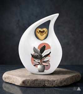 Urnas Funerarias de Aluminio en Forma de Lágrima para Adultos, Diseño Colorido Personalizable, de Alta Calidad y Bajo Precio, Artesanía Uzair - Product Image 3