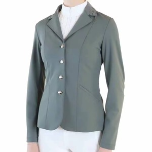 Vestes d'équitation pour femmes personnalisables les plus vendues, manteaux de saut d'obstacles élégants et confortables pour femmes - Product Image 1