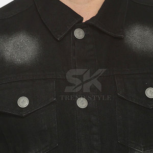 Chaqueta de invierno para hombre hecha de algodón con logotipo personalizado al por mayor, transpirable, para uso en exteriores, chaqueta de mezclilla para hombre para venta en línea. - Product Image 6