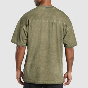 Camisetas de Algodón para Hombre al por Mayor, Fabricante OEM, Producción Personalizada al por Mayor, Marca Privada, Proveedor de Ropa de Color Liso - Product Image 3