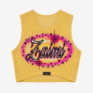 OEM New Arrival Women's Slim Fit 100% Cotton 3D Embroidery Blank Design Breathable Anti-Wrinkle <b>Raglan</b> Sleeve Crop <b>Tops</b> Short - Product Image 2