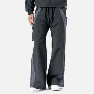 Custom Men's Baggy <b>Jogger</b> Pants <b>Nylon</b> Windbreaker Anti Wrinkle High Quality Elastic Drawstring Straight Sports <b>Jogger</b> Pants - Product Image 1