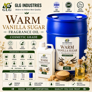Huile parfumée synthétique à la vanille et au sucre, composé parfumé pour savon, bougie, cosmétique, soins à domicile, applications industrielles, en vrac - Product Image 3