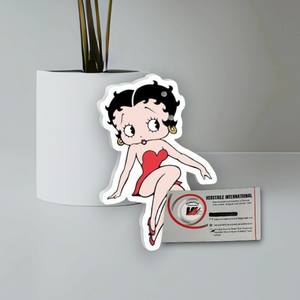Plaques à cils magnétiques en acrylique personnalisées Betty Boop, motif diamant carré, pour extensions de cils, marque privée, vente en gros - Product Image 6