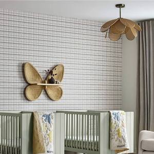 <b>Rustic</b> Natural Butterfly Rattan wall-mounted <b>shelf</b> for kids Woven Wall Hanging Decor Storage Rack for Books and Toys Companies - Product Image 4