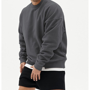 Sweat-shirt pour homme personnalisé ODM, très vendu, respirant, de haute qualité, 100% coton, vêtements d'hiver, uni, respectueux de l'environnement - Product Image 4
