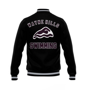 Chaqueta Varsity Personalizada OEM Estilo Americano con Gráficos Atrevidos y Bordado Personalizado para Gen Z, para el Día a Día y para la Universidad - Product Image 2