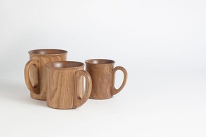 Mug de camping en bois nordique, tasse de randonnée, tasse de survie en plein air, mug de pique-nique avec poignée - Écologique pour un usage domestique - Product Image 2