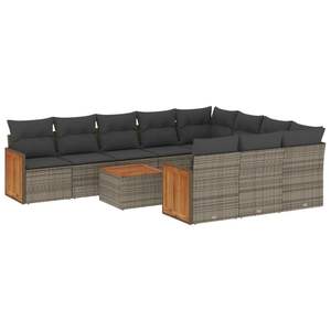 Conjunto de Sofás Grises para Jardín - Product Image 2