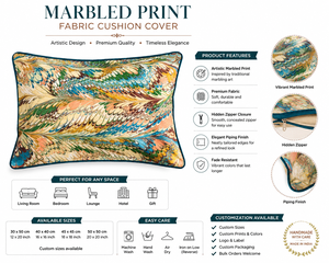 Luxury Marbled Print Fabric Cushion <b>Cover</b> Decorative <b>Throw</b> Pillow <b>Cover</b> Handmade Home Decor <b>Sofa</b> Cushion Case - Product Image 5