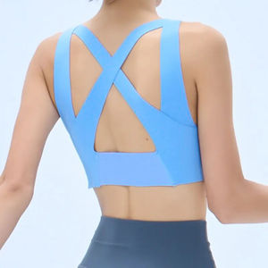 Sujetador Deportivo de Alto Impacto con Cierre Frontal, Top Corto para Gimnasio y Fitness, Sujetador de Yoga sin Costuras para Mujer, Ropa Deportiva Transpirable - Product Image 5