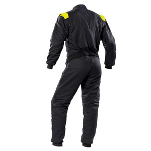 Combinaison de course de karting personnalisée en polyester sublimé, fabriquée au Pakistan, avec logo imprimé, coupe-vent, grande taille, pour l'entraînement - Product Image 2