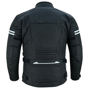 Wholesale Price Breathable Waterproof Casual Windproof Motorbike Jacket for Men Lining Black Auto Racing Wear - Product Image 2