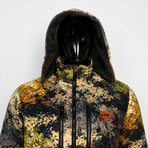 <b>Mens</b> <b>Camouflage</b> Hunting <b>Jacket</b> Pants Set Sublimation Printed Outdoor Polyester Fleece OEM Custom Needle Detection Seamless - Product Image 3